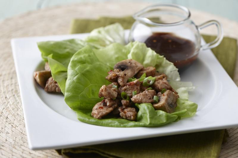Easy 5 Spice Chicken Lettuce Wraps Recipe Mazola®