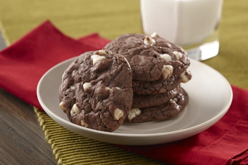 Double Fudge Brownie Cookies Recipe Mazola®