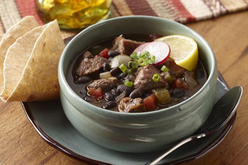 Pork and Black Bean Stew Recipe Mazola®