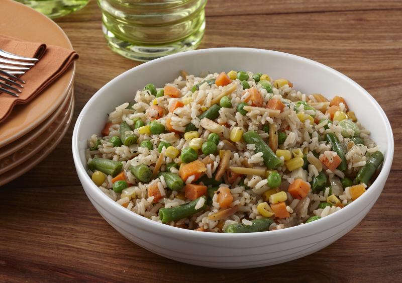 Simple Vegetable Rice Pilaf Recipe Mazola®